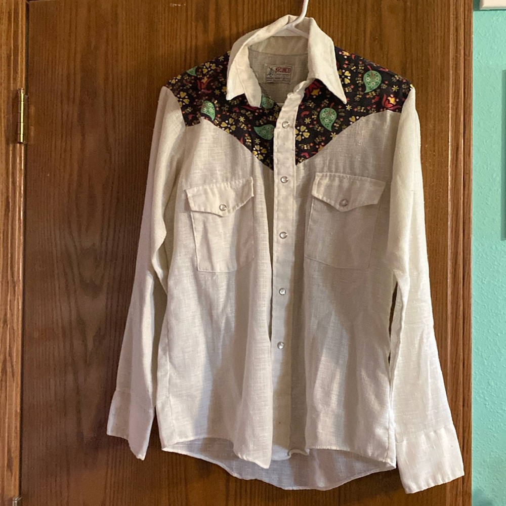 Pearl snap shirt
